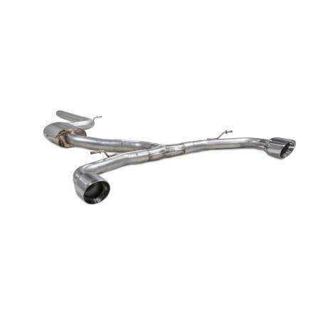 Non-res GPF-back system Scorpion for Volkswagen Golf MK8 GTi Clubsport