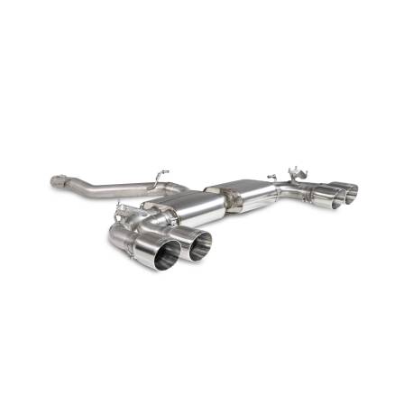 Non-res GPF-back system (valved) Scorpion for CUPRA Formentor 2.0 TSI 4Drive 310