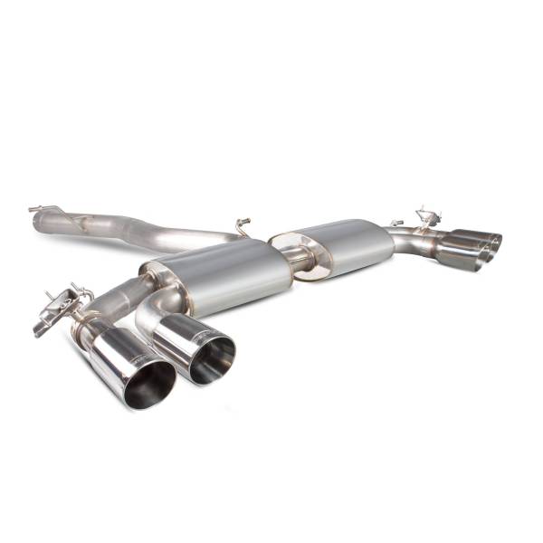 Non-res GPF-back system (valved) Scorpion for Audi SQ2