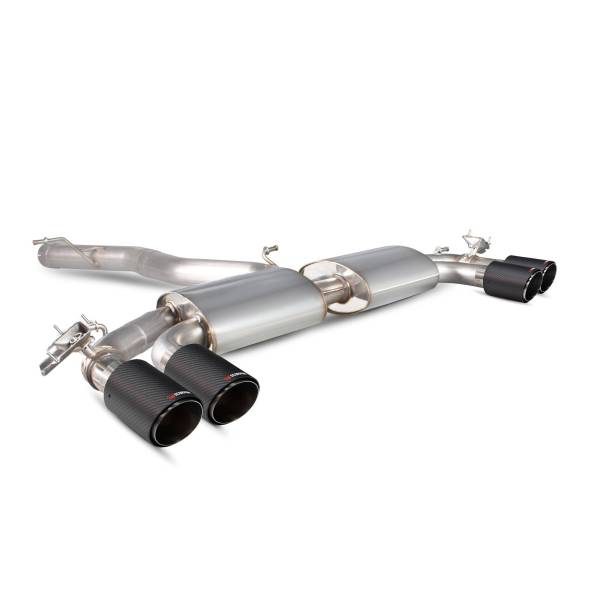 Non-res GPF-back system (valved) Scorpion for Audi SQ2