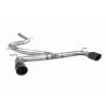 Cat-back gti style system Scorpion for Volkswagen Golf MK7 GTD