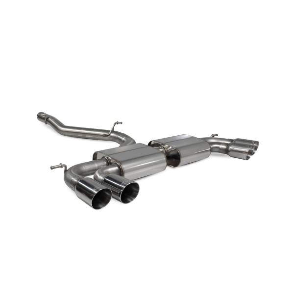 Non-res cat/gpf back system Scorpion for Volkswagen Golf R MK8 (GPF)