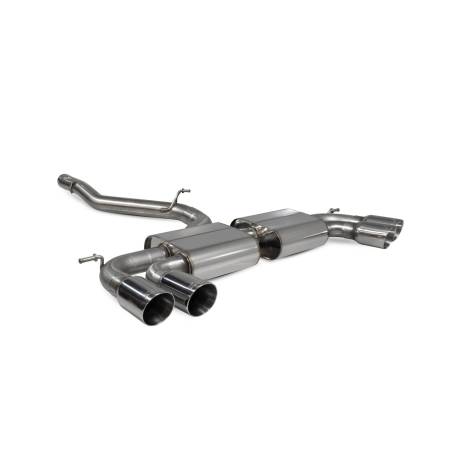 Non-res cat/gpf back system Scorpion for Volkswagen Golf R MK8 (GPF)
