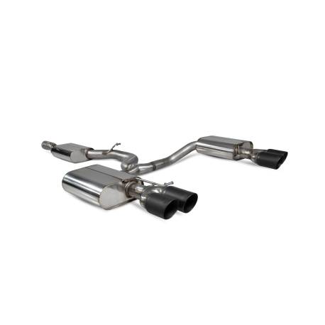 Resonated cat-back system Scorpion for Seat Leon Cupra ST 300 Carbon Edition