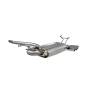 Non-res cat-back system Scorpion for Mazda MX-5 1.5 & 2.0 RF