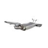 Non-res cat-back system Scorpion for Mazda MX-5 1.5 & 2.0 RF