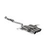 Resonated cat-back system Scorpion for Honda Civic Type R FK8 R/H Drive (Non GPF)