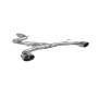 Resonated Predator GPF-back system Scorpion for Volkswagen Golf MK8 GTi Clubsport