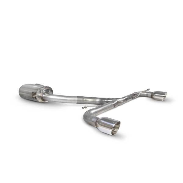 Resonated Predator Cat-back System Scorpion for Volkswagen Golf Mk6 GTi & Edition 35