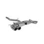 Non-res cat/gpf back system (valved) Scorpion for Volkswagen Golf R MK8 (GPF)