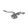 Non-res cat/gpf-back system (valved) Scorpion for Audi S3 8Y Sportback