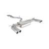 Non-res cat/gpf-back system (valved) Scorpion for Audi RS3 8Y Saloon