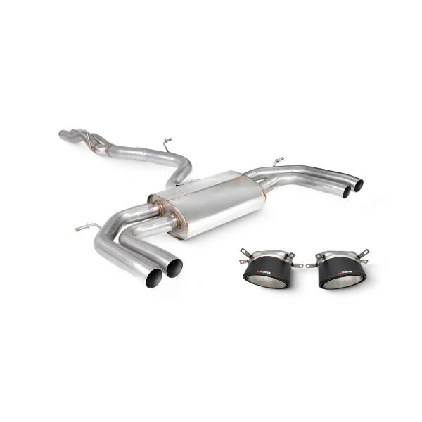 Non-res cat/gpf-back system Scorpion for Audi RS3 8Y Saloon