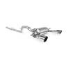 Cat-back system (valved) Scorpion for Ford Focus MK3 RS (Non GPF)