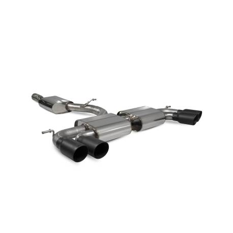 Resonated cat/gpf back system Scorpion for Volkswagen Golf R MK8 (GPF)