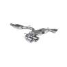 Resonated cat/gpf back system Scorpion for Audi S3 8Y Sportback