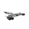 Resonated cat/gpf back system (valved) Scorpion for Volkswagen Golf R MK8 (GPF)