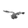 Resonated cat/gpf back system (valved) Scorpion for Audi S3 8Y Sportback