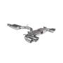 Resonated cat/gpf back system (valved) Scorpion for Audi S3 8Y Sportback