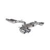 Resonated cat/gpf back system (valved) Scorpion for Audi S3 8Y Sportback