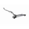 Resonated GPF back system Scorpion for Toyota GR Yaris & Circuit Pack