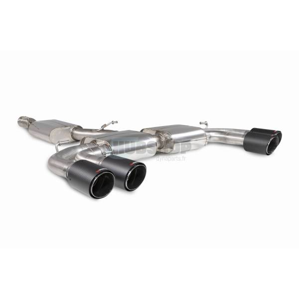 Resonated GPF-back system Scorpion for CUPRA Formentor 2.0 TSI 4Drive 310