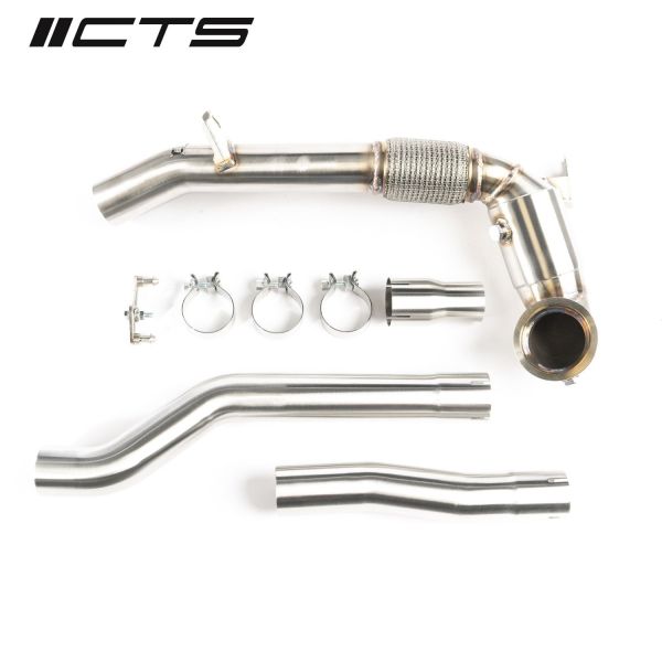 Catalyseur Sport Haute Performance CTS Turbo – Golf R MK8 & Audi S3 8Y AWD (2022+)