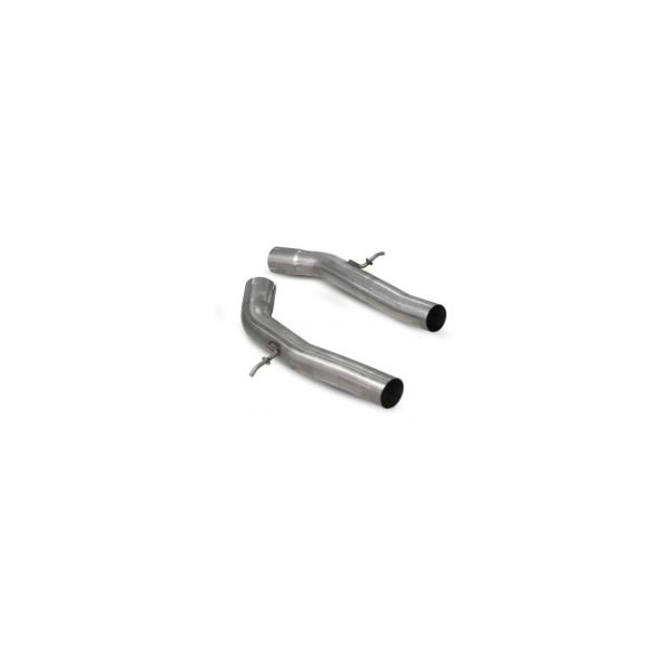 Right/Left hand link pipe Scorpion for BMW M2 Compétition 764BM+765BM