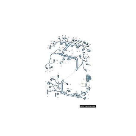 Faisceau de câblage pour moteur VAG 06K972627R