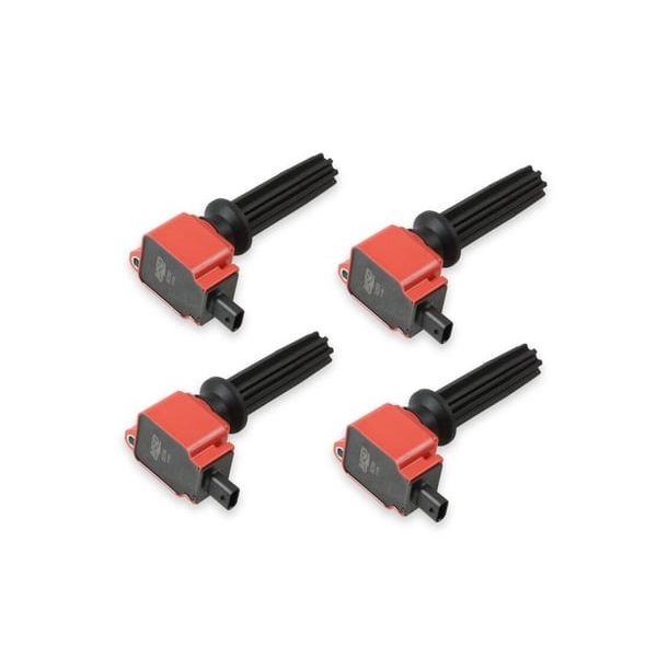 Bobine d'allumage, rouge, Ford Ecoboost 2.0L/2.3L, Pack de 4
