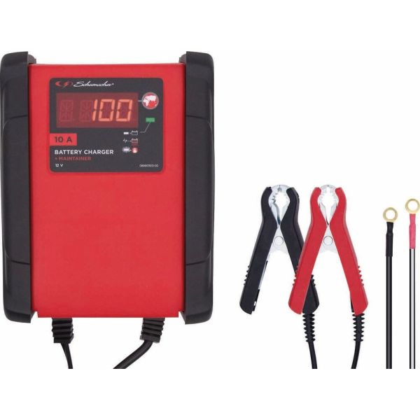 Schumarer 12V 10A SPI 10 Automatic Battery Charger/Maintainer
