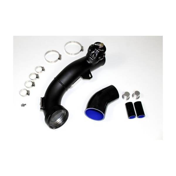 SINGLE Dump valve simple à décharge externe et HARD PIPE pour 335 Moteur N54 Twin turbo FMBM335DV1