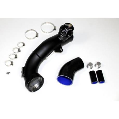 SINGLE Dump valve simple à décharge externe et HARD PIPE pour 335 Moteur N54 Twin turbo FMBM335DV1