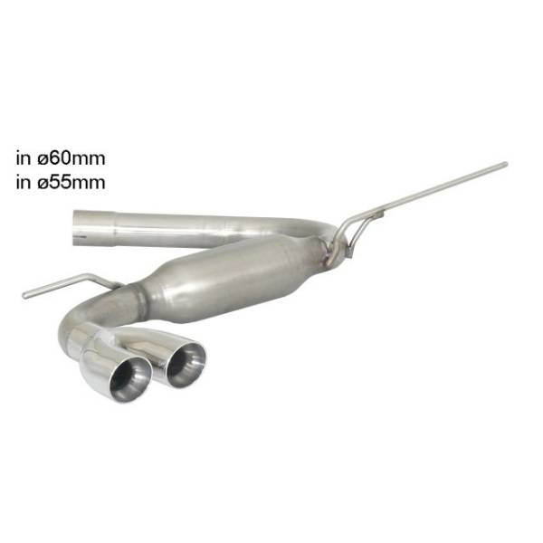 Rear silencer Ragazzon for SEAT Leon III (5F) (09/2012 - Today) 50.0441.56