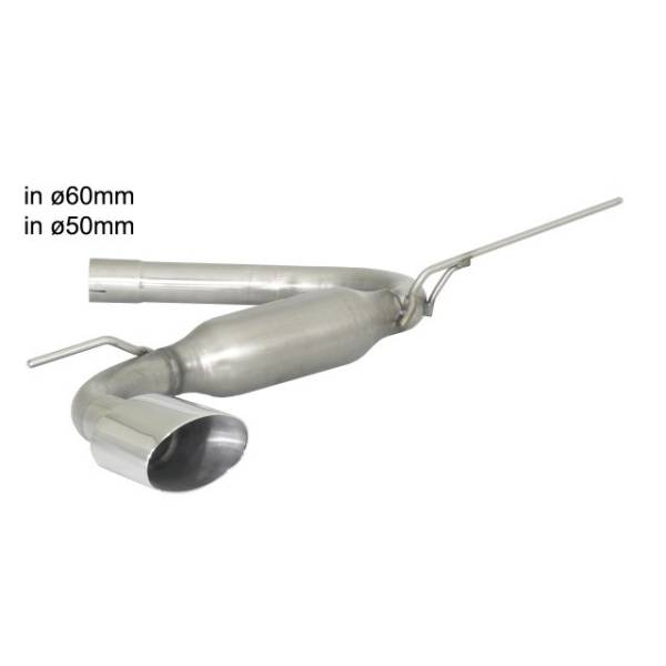 Rear silencer Ragazzon for SEAT Leon III (5F) (09/2012 - Today) 50.0505.12