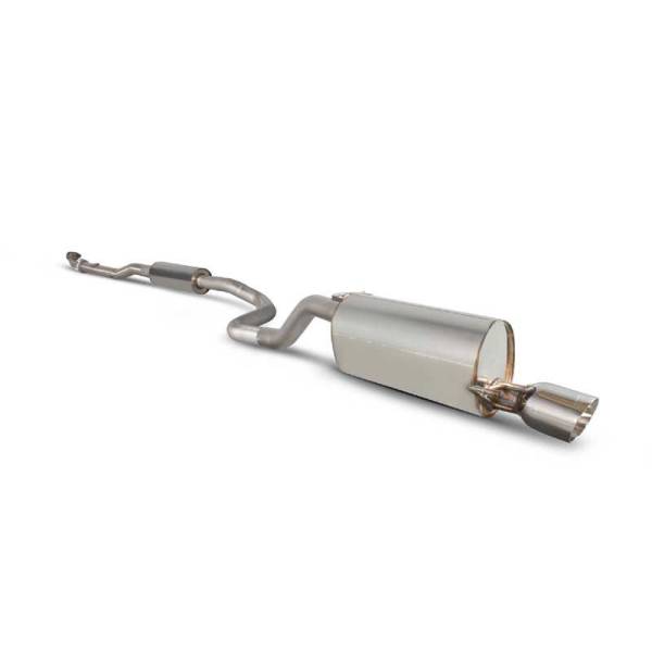 Demi-ligne / Cat-back Scorpion OPEL Corsa D 1.0/1.2/1.4