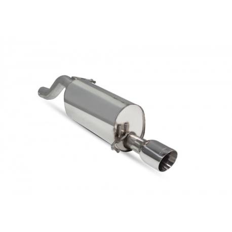 Rear silencer Scorpion OPEL Corsa E 1,0 Turbo