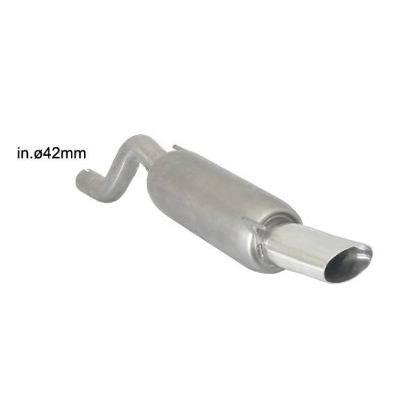 Rear silencer Ragazzon for OPEL Corsa D (07/2006 - Today) 10.0519.13