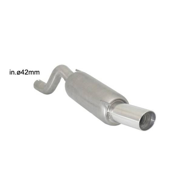 Rear silencer Ragazzon for OPEL Corsa D (07/2006 - Today) 10.0519.60