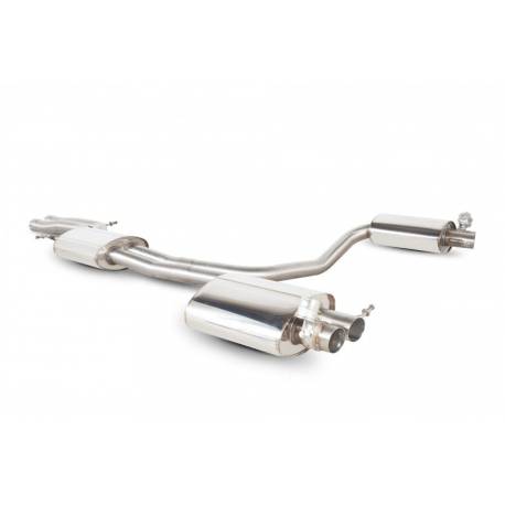 Rear silencer Scorpion AUDI RS4 B8 4,2 FSI Quattro Avant