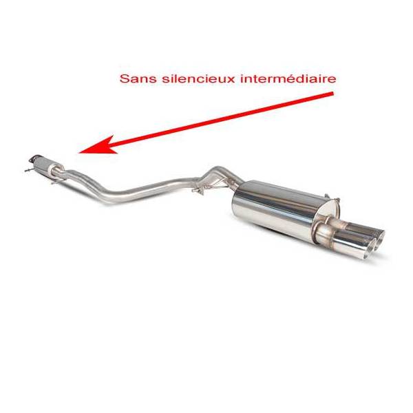 Demi-ligne / Cat-back Scorpion FORD Fiesta ST 180