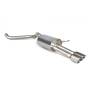 Rear silencer Scorpion FORD Fiesta Ecoboost 1,0T 100,125 and 140 PS