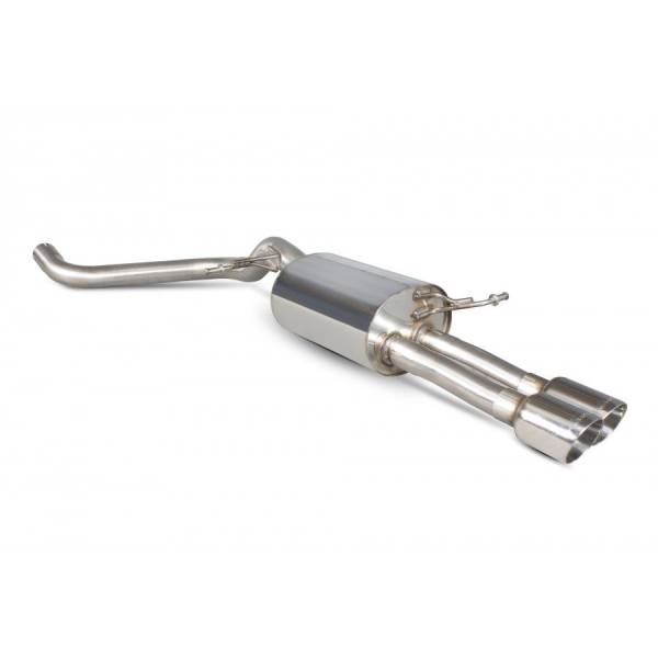 Rear silencer Scorpion FORD Fiesta Ecoboost 1,0T 100,125 and 140 PS