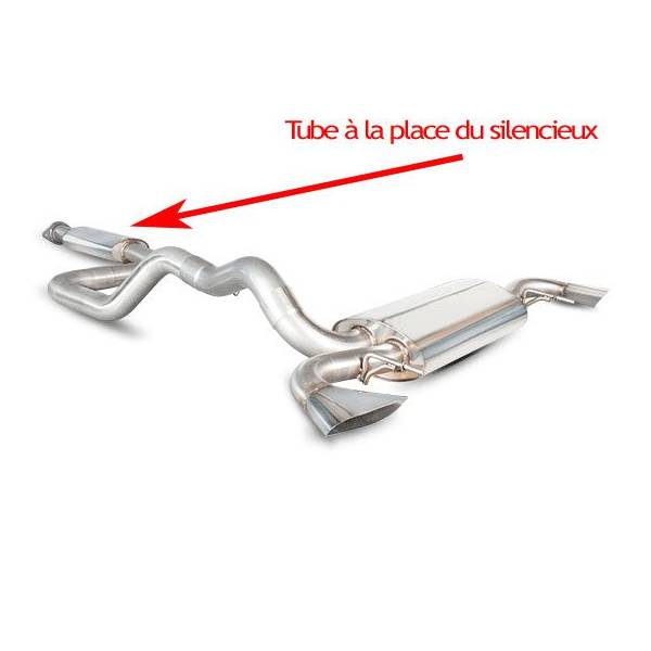 Demi-ligne / Cat-back Scorpion OPEL Astra J OPC