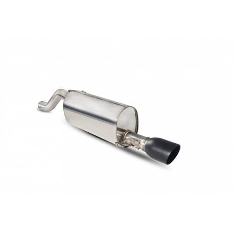 Rear silencer Scorpion OPEL Corsa D 1,4 Turbo Black Edition