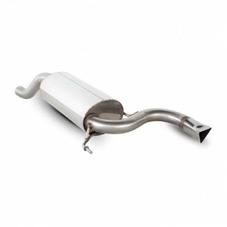 Rear silencer Scorpion OPEL Corsa D OPC