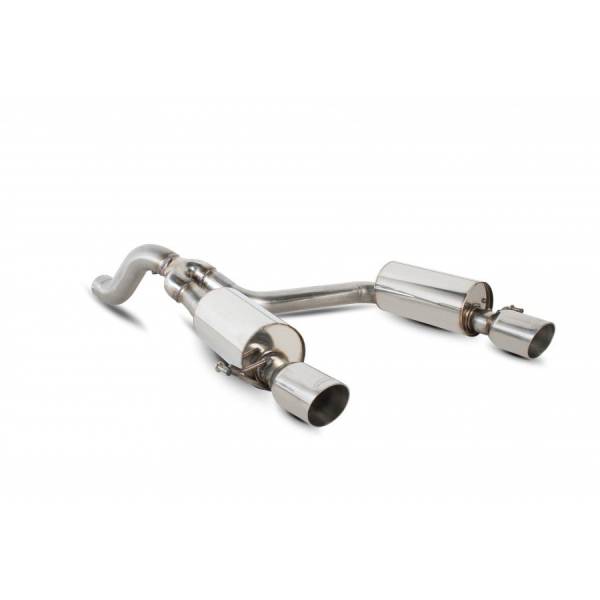 Rear silencer Scorpion OPEL Corsa D OPC/Nurburgring