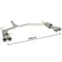 Rear silencer Ragazzon for AUDI A5 Quattro Coupe (06/2007 - Today) 50.0366.57
