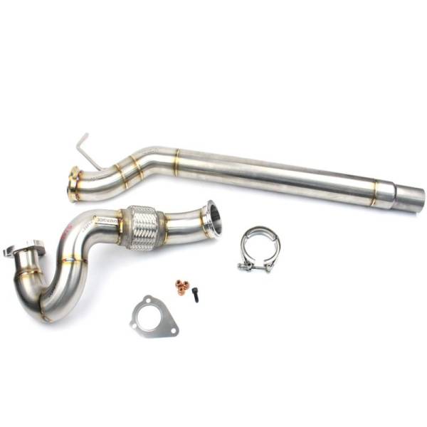 Downpipe + Tubo decat Darkside per VAG 1.9TDI Quattro