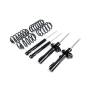 Kit springs and sports shock absorbers Racingline for FWD Golf 5/6, A3 8P, Leon 2 VWR30G5GT